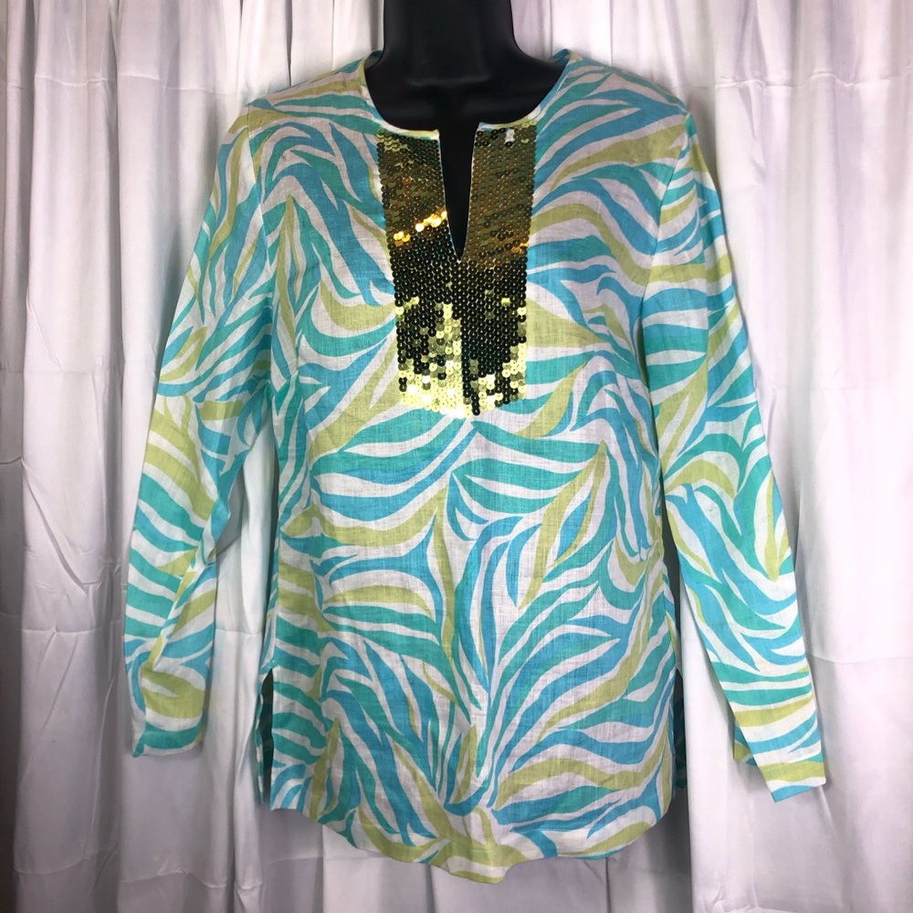 Mercer and Madison 100% Linen Tunic